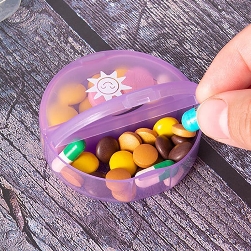 Premium Colourful 7 Day Weekly Pill Organiser with Removable Daily Cases