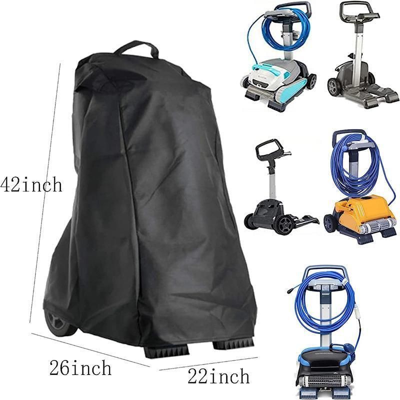 Premium Waterproof Pool Cleaner Cover – 420D Oxford with Storage Bag