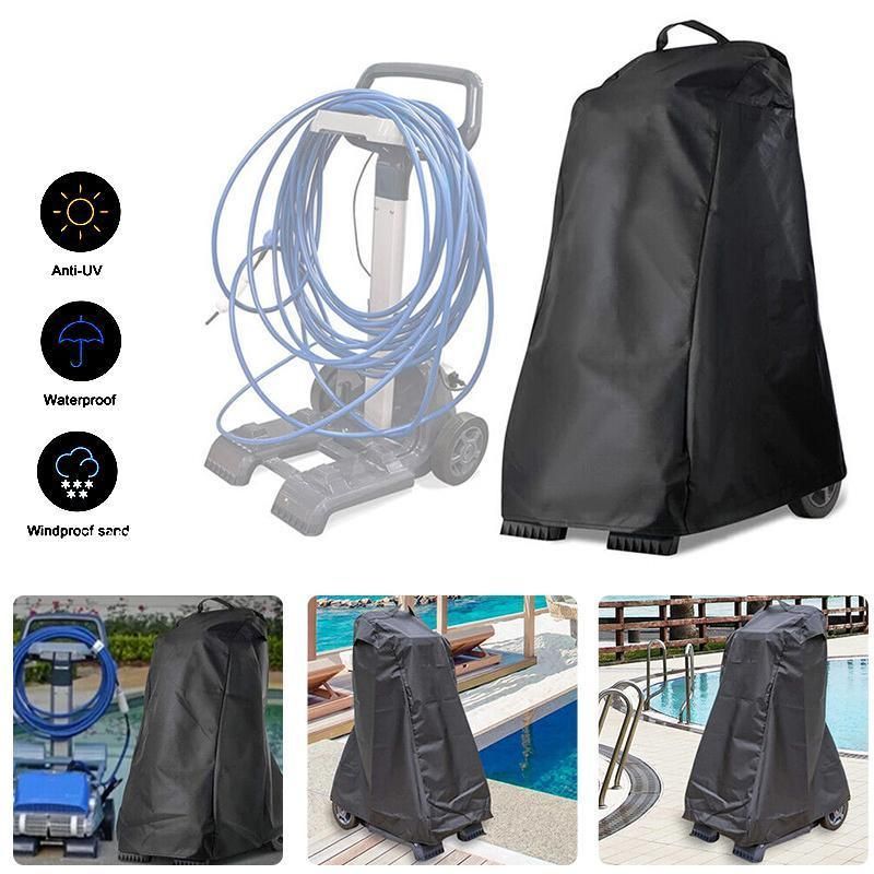 Premium Waterproof Pool Cleaner Cover – 420D Oxford with Storage Bag