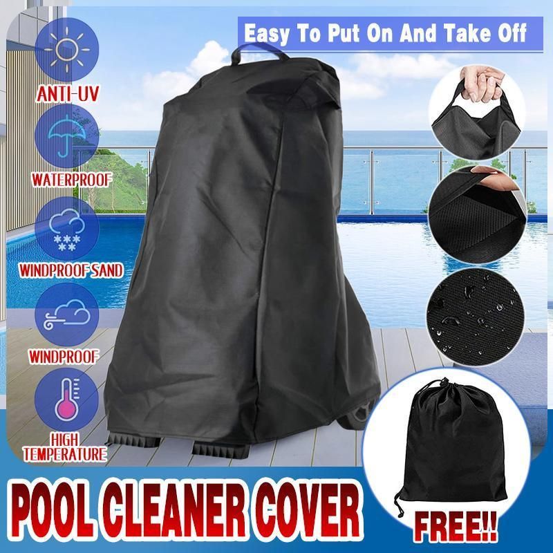 Premium Waterproof Pool Cleaner Cover – 420D Oxford with Storage Bag