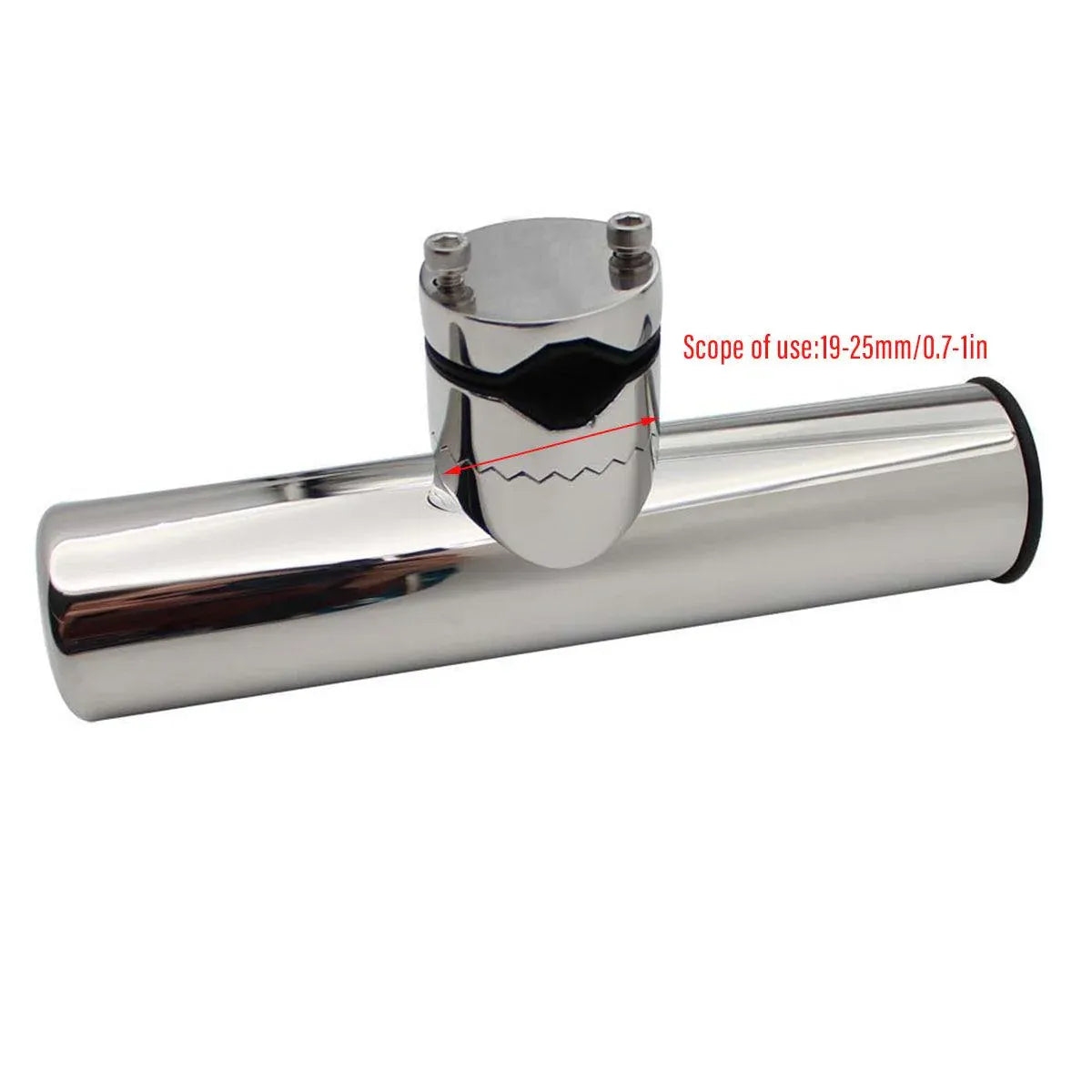 Premium Stainless Steel Fishing Rod Holder - 19-25mm