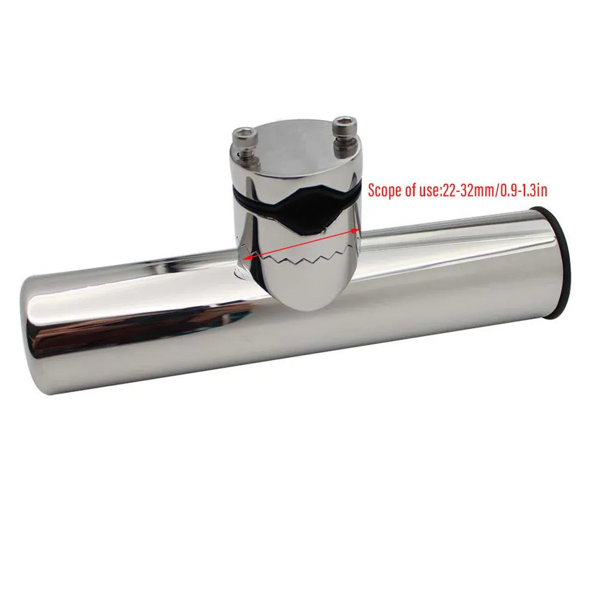 Premium Stainless Steel Fishing Rod Holder - 19-25mm
