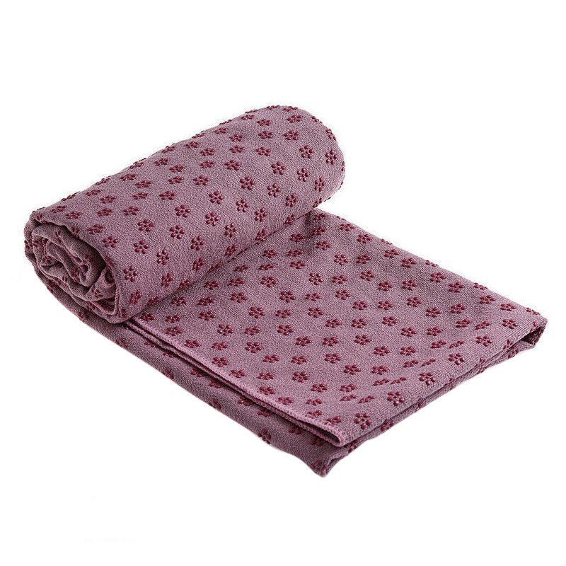 Non-Slip Microfiber Yoga Towel - Orange Fitness Mat - SuperSaverAU - view 11