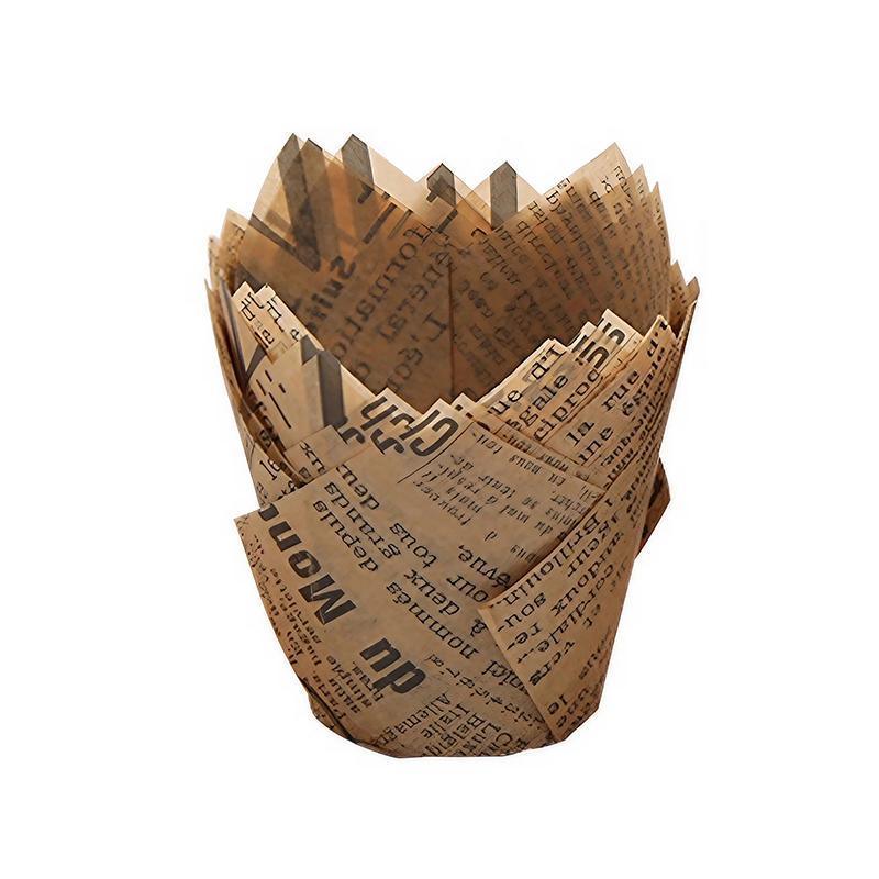 1000PCS Grease-proof Cupcake Liners Muffin Cup Cup Cake Paper Cup Large - Cowhide - SuperSaverAU - view 7