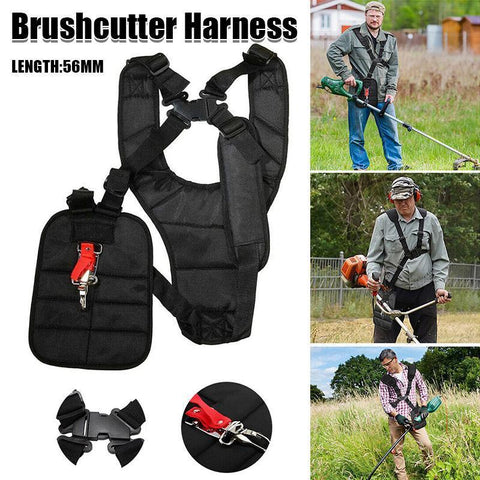 Premium Double Shoulder Harness for Brushcutters & Trimmers