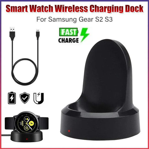 Premium Samsung Galaxy Gear S2 S3 Wireless Charging Dock