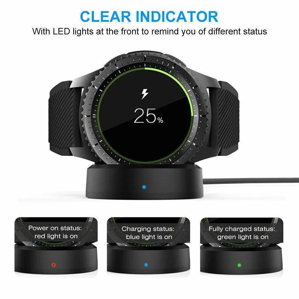 Premium Samsung Galaxy Gear S2 S3 Wireless Charging Dock