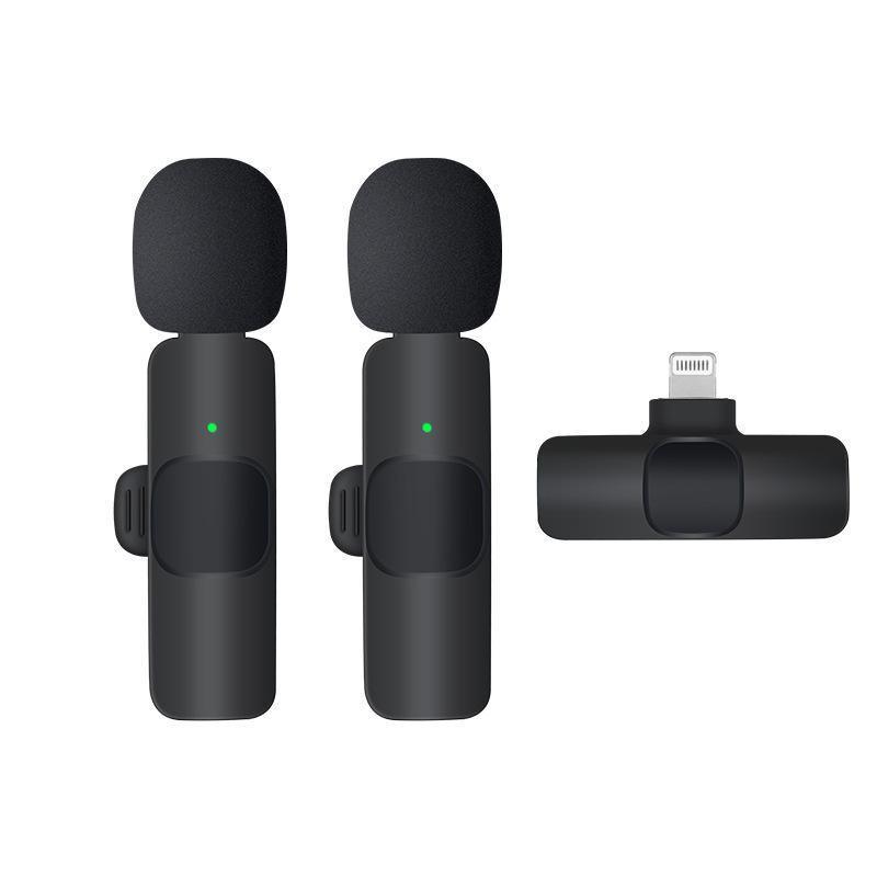 Premium Type-C Wireless Lavalier Dual Microphone Set for Vlogging