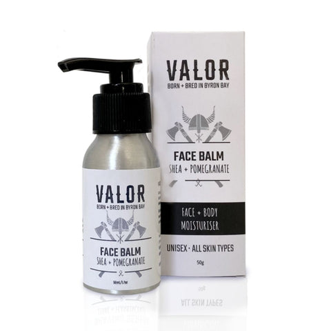 Valor Face Balm (Shea and Pomegranate) - SuperSaverAU - view 1