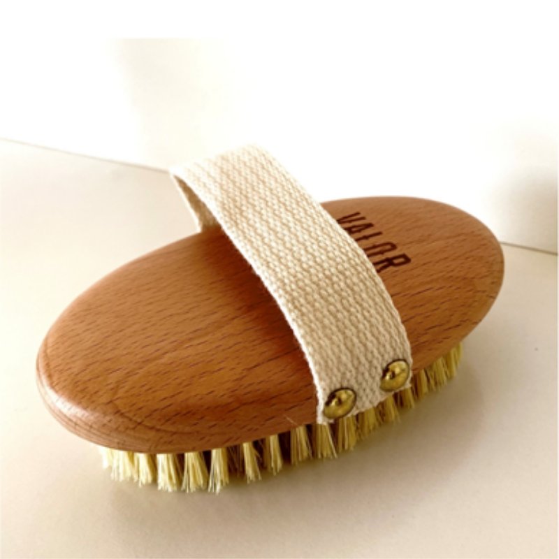 Valor Sisal Back Body Brush - Vegan Bristles, Beech Wood, 100% Sustainable - SuperSaverAU - view 1