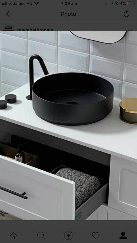 360mm Round Porcelain Sink in Various Colors - SuperSaverAU - view 3