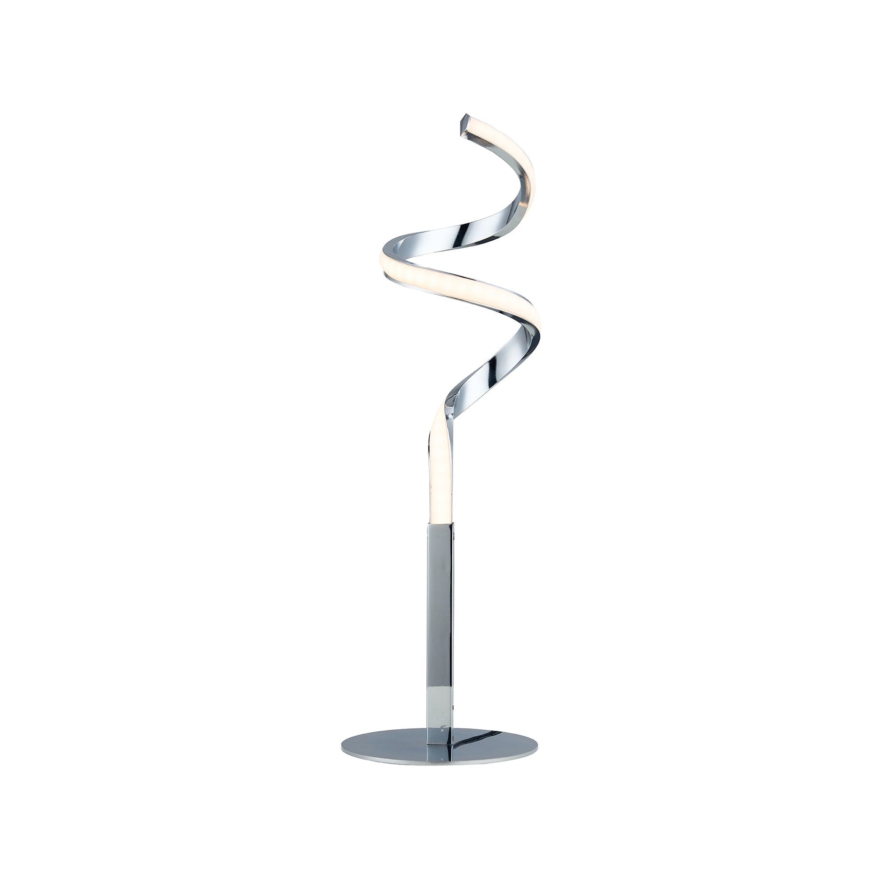 Chipper LED Table Lamp – Chrome 45cm, 5W Ambient Light