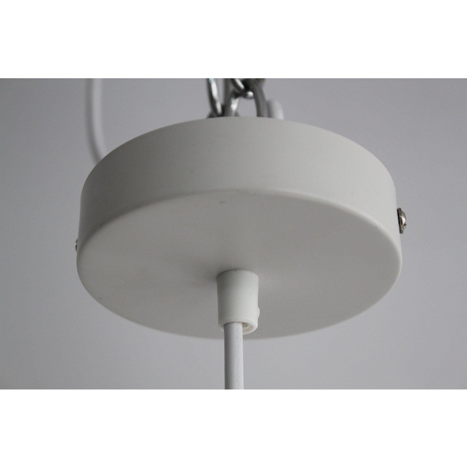 Orson Pendant Light - Grey Glass, E27 Max 60W, 18x18x180cm - SuperSaverAU - view 2