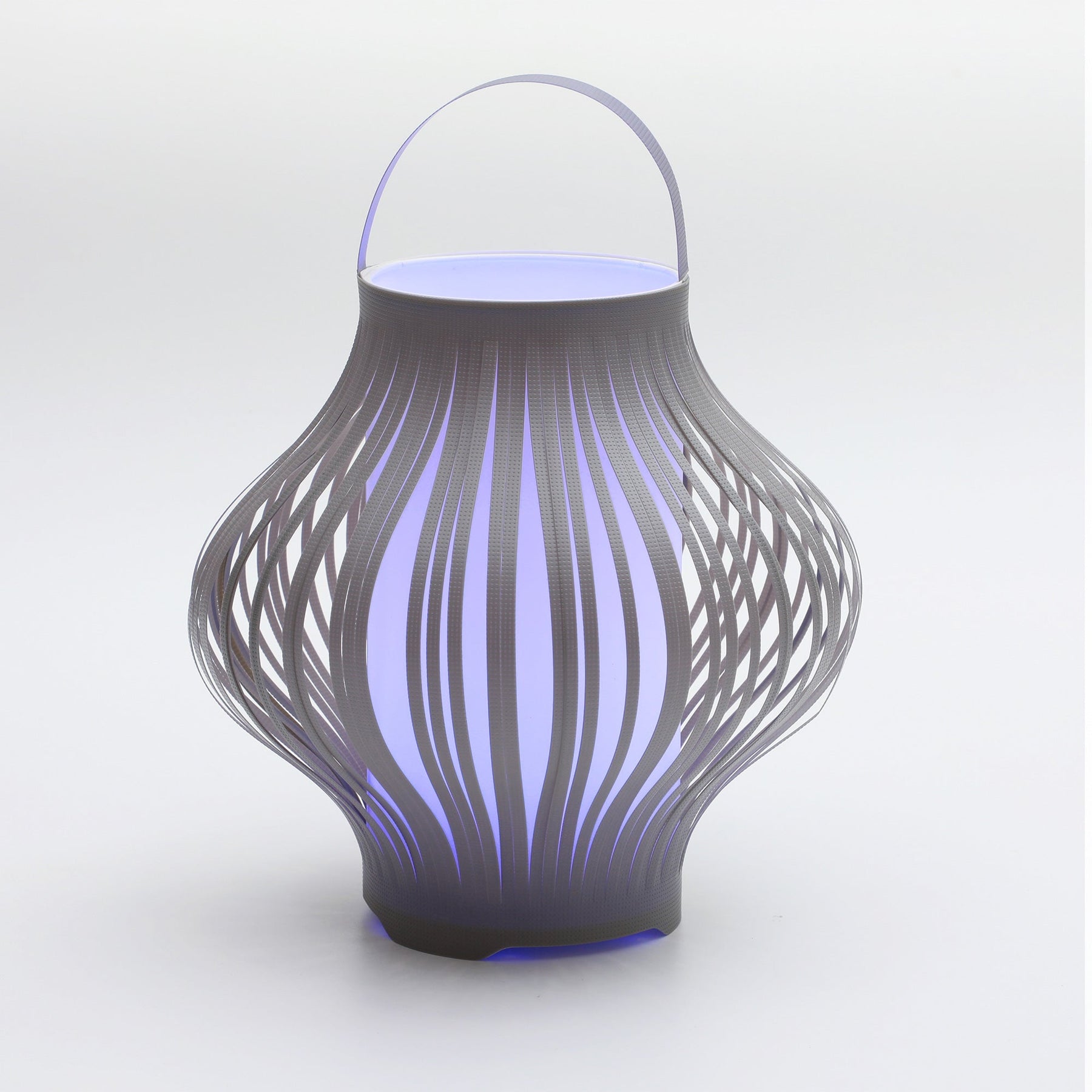 Lexi Lighting LED Retractable Lantern with Remote & USB Charging - Grey