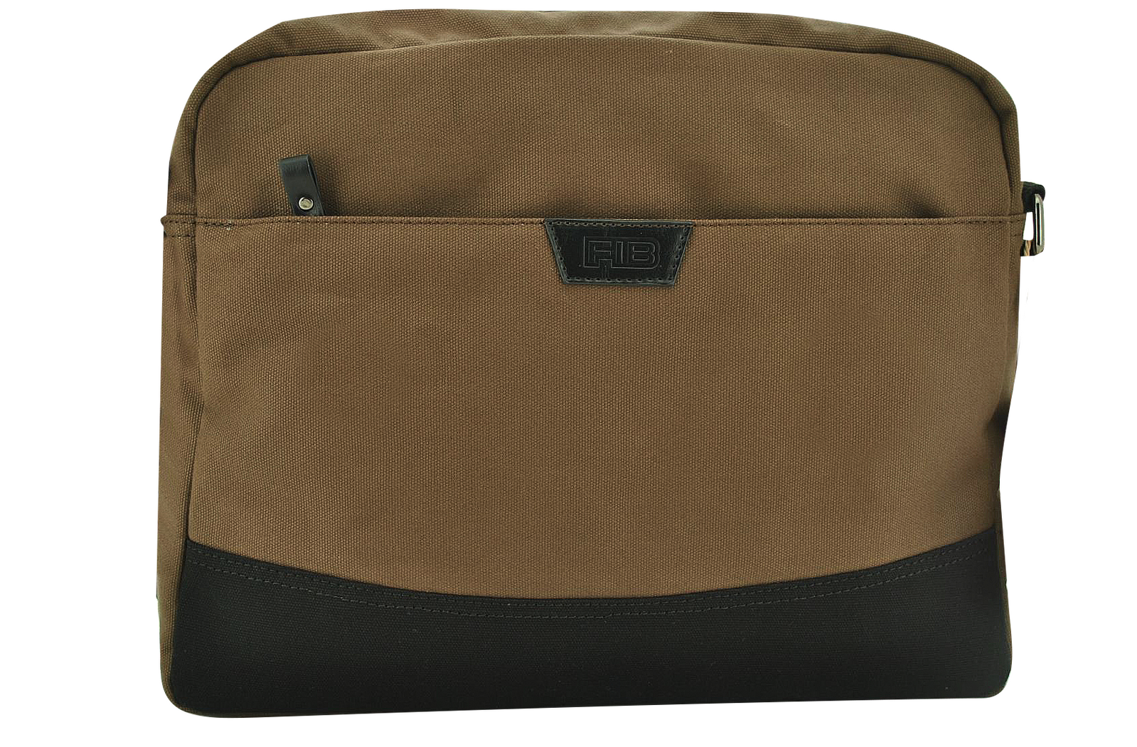 FIB Byron Brown Canvas Laptop Messenger Bag 13 Inch