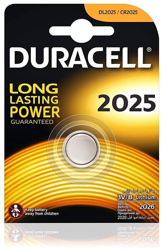 2x Duracell CR2025 Batteries Lithium 3V Battery Security 2025 - SuperSaverAU - view 6