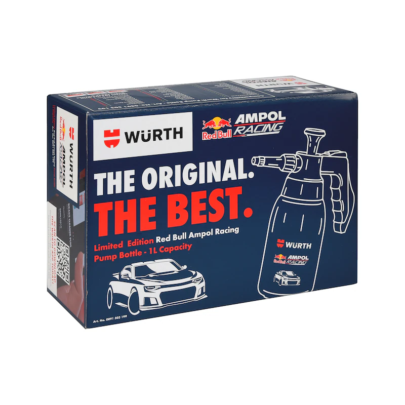 Premium Wurth RedBull Ampol F1 Racing 1L Pump Spray Bottle
