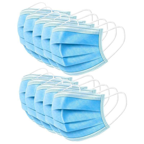 Wurth 3-Ply Disposable Surgical Face Masks, 100 pcs, BFE ≥ 95%, Latex-Free - SuperSaverAU - view 2