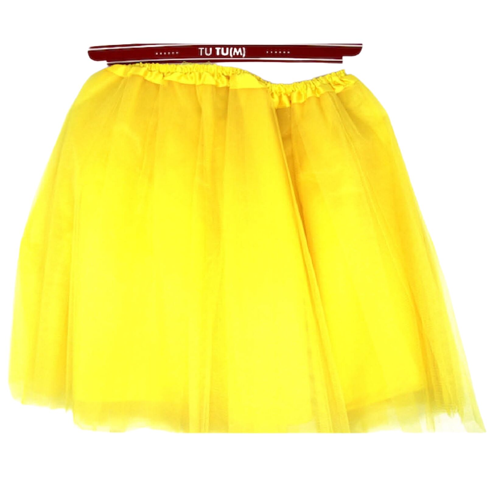 2x Tulle Ballerina Tutu, Yellow & Green – Medium, 3-Layer Adult Costume Australia Day - SuperSaverAU - view 3