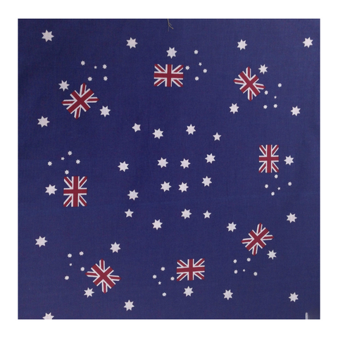 1x Australia Flag BANDANA 100% Cotton Head Wrap Bandanna Summer Neck Scarf - SuperSaverAU - view 1