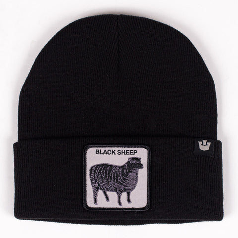 Goorin Sheep for Brains Beanie Hat - Black