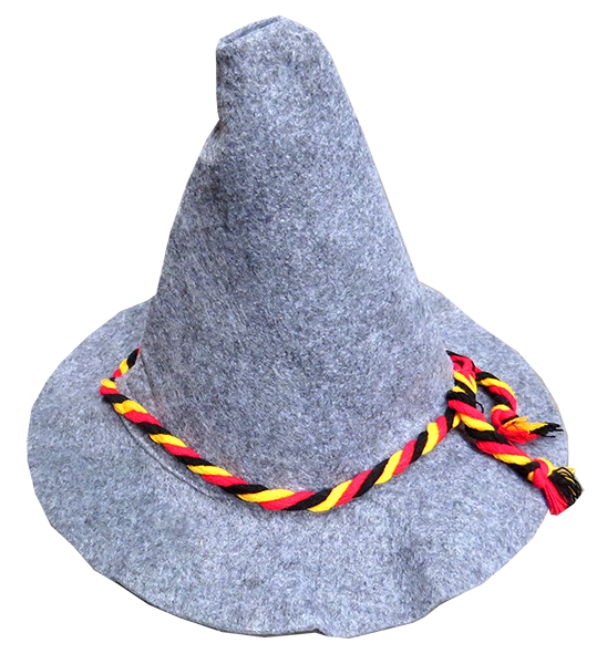 Adult Bavarian Beer Hat Oktoberfest German Octoberfest Costume Wizard - SuperSaverAU - view 1
