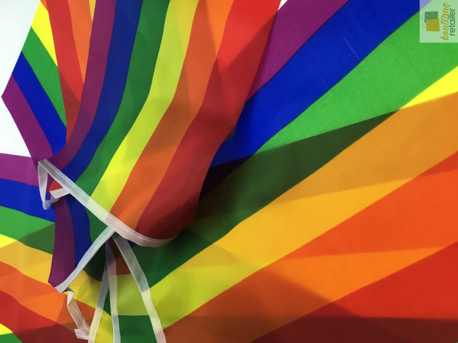 Premium Rainbow Bunting Flag Party Banner - 3.6m