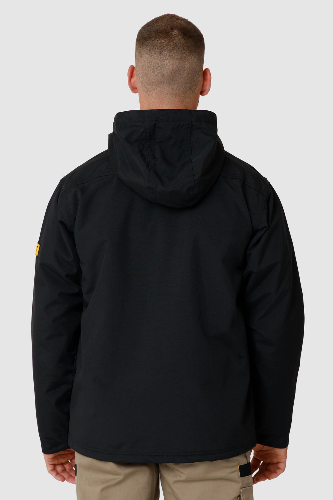Caterpillar Chinook Waterproof Zip Hooded Jacket - Black - 3XL
