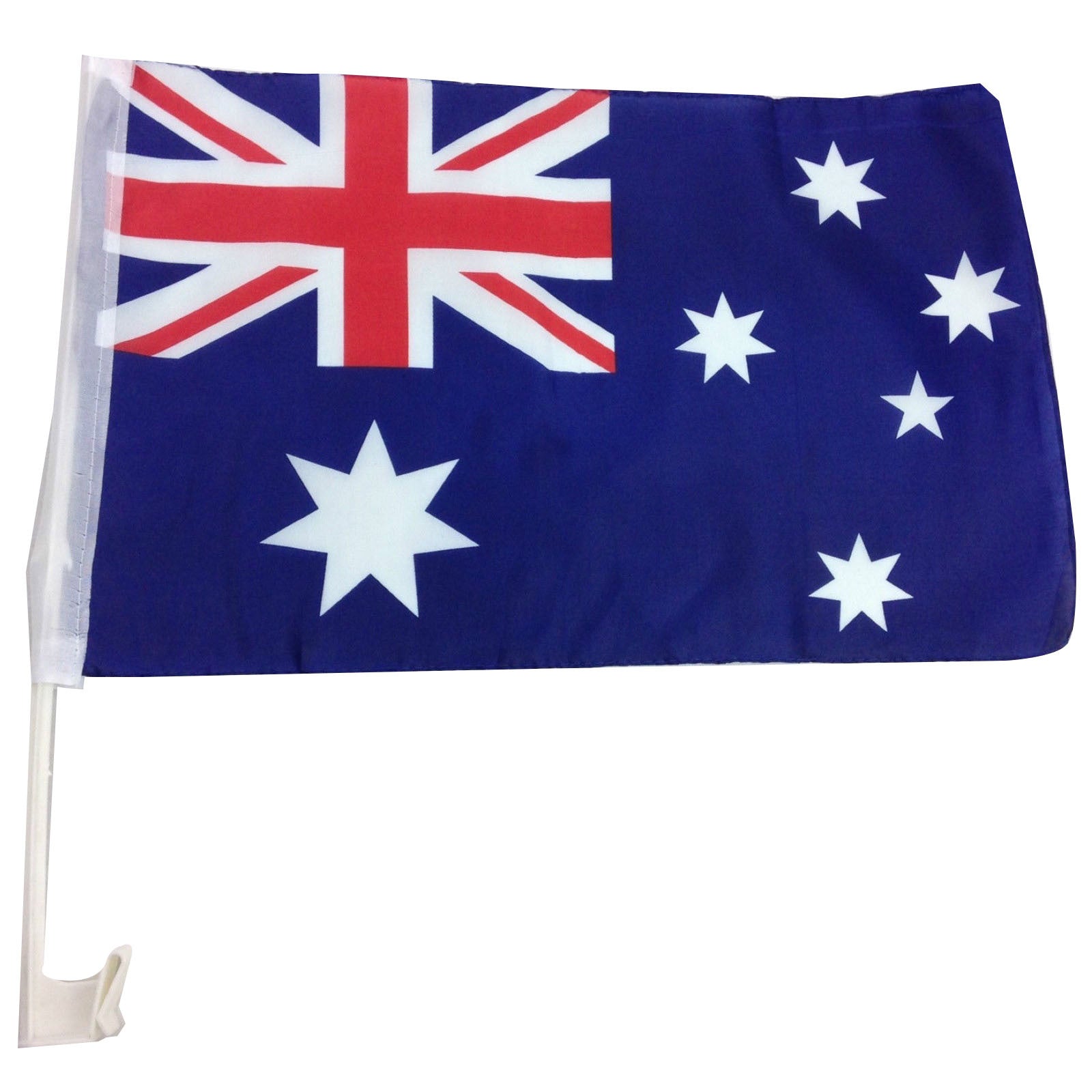 Australia Car Flag with Window Clip, 30cm x 45cm, Perfect for Australia Day - SuperSaverAU - view 1