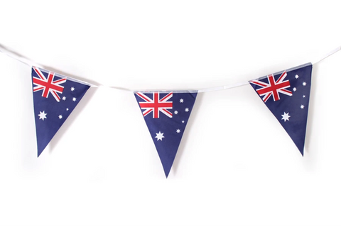 3.6m AUSTRALIA BUNTING FLAG Australian Day Colours Party Banner Flags Decor - SuperSaverAU - view 1