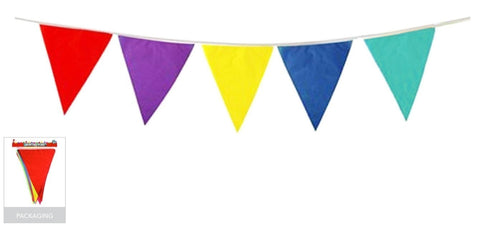 9m BUNTING FLAG Colourful Triangle Party Banner Birthday Wedding Flags Outdoor - SuperSaverAU - view 1