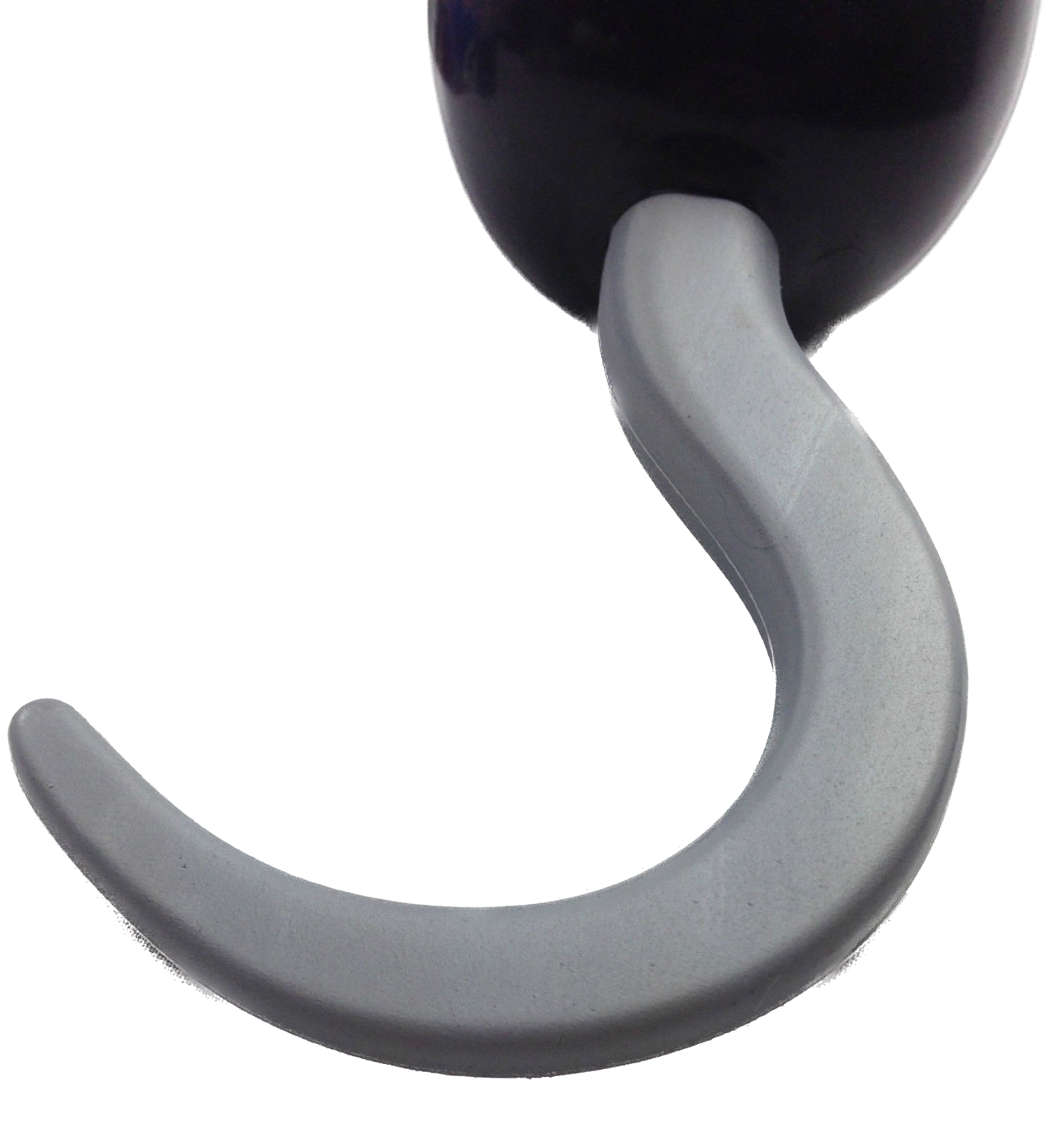 Premium Pirate Hook Hand Costume Accessory - Black/Silver