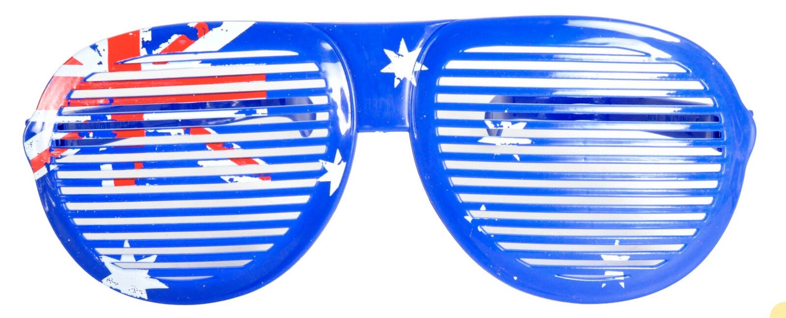 Premium Australian Flag Jumbo Party Glasses - 12 Pack, 26cm