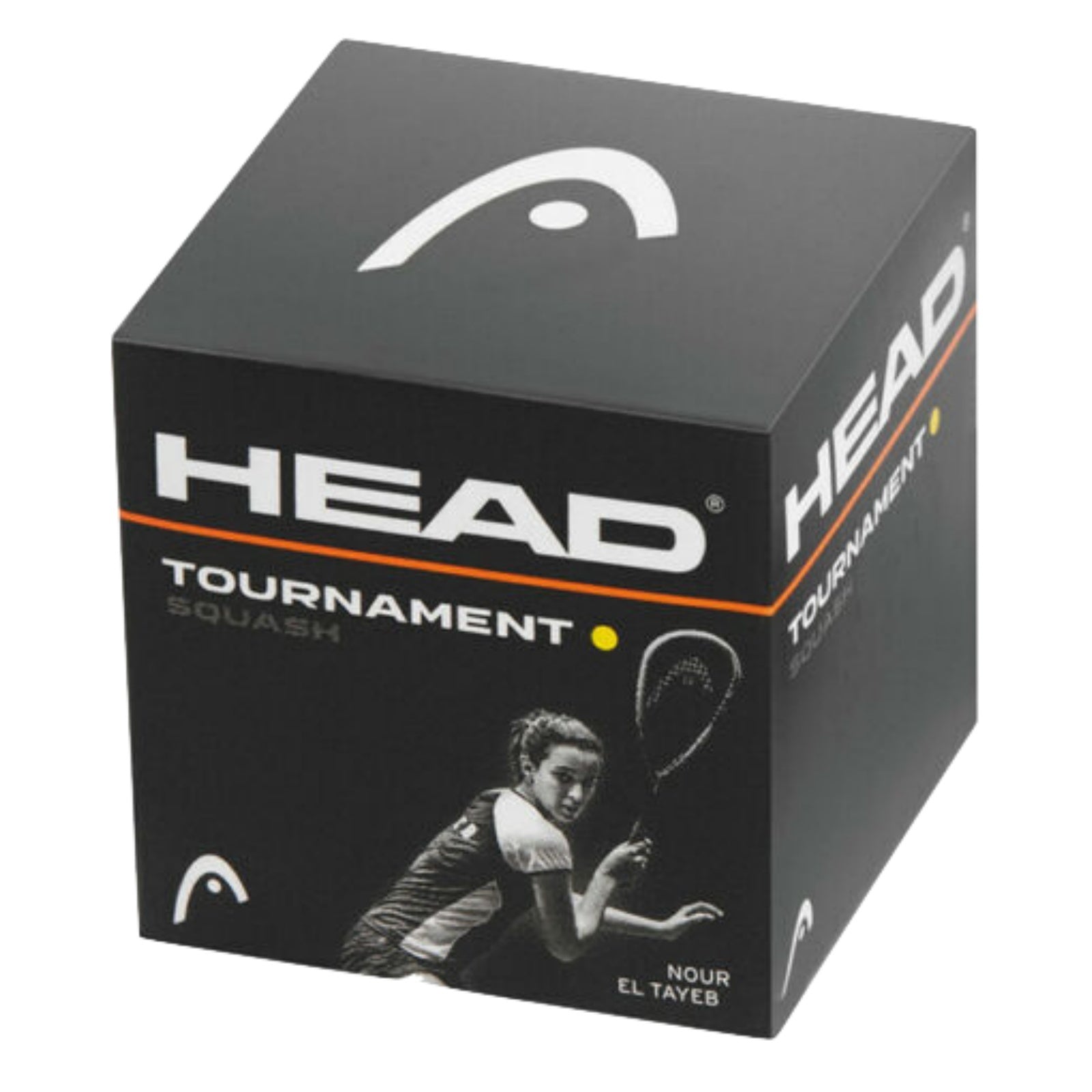 HEAD Tournament Squash Balls with Advanced Rubber Compound - 6 Balls