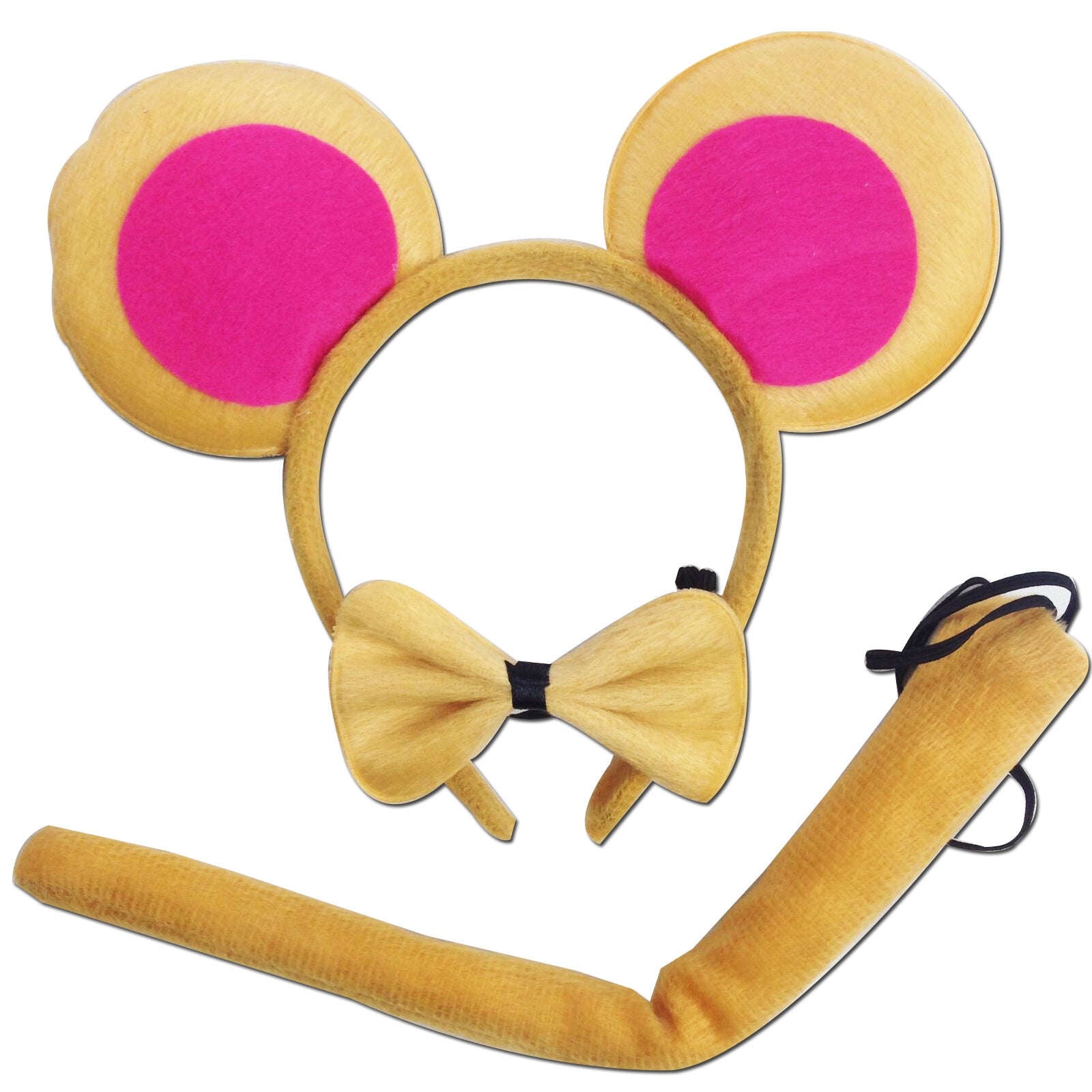 Premium 3 Piece Animal Costume Set - Monkey Brown