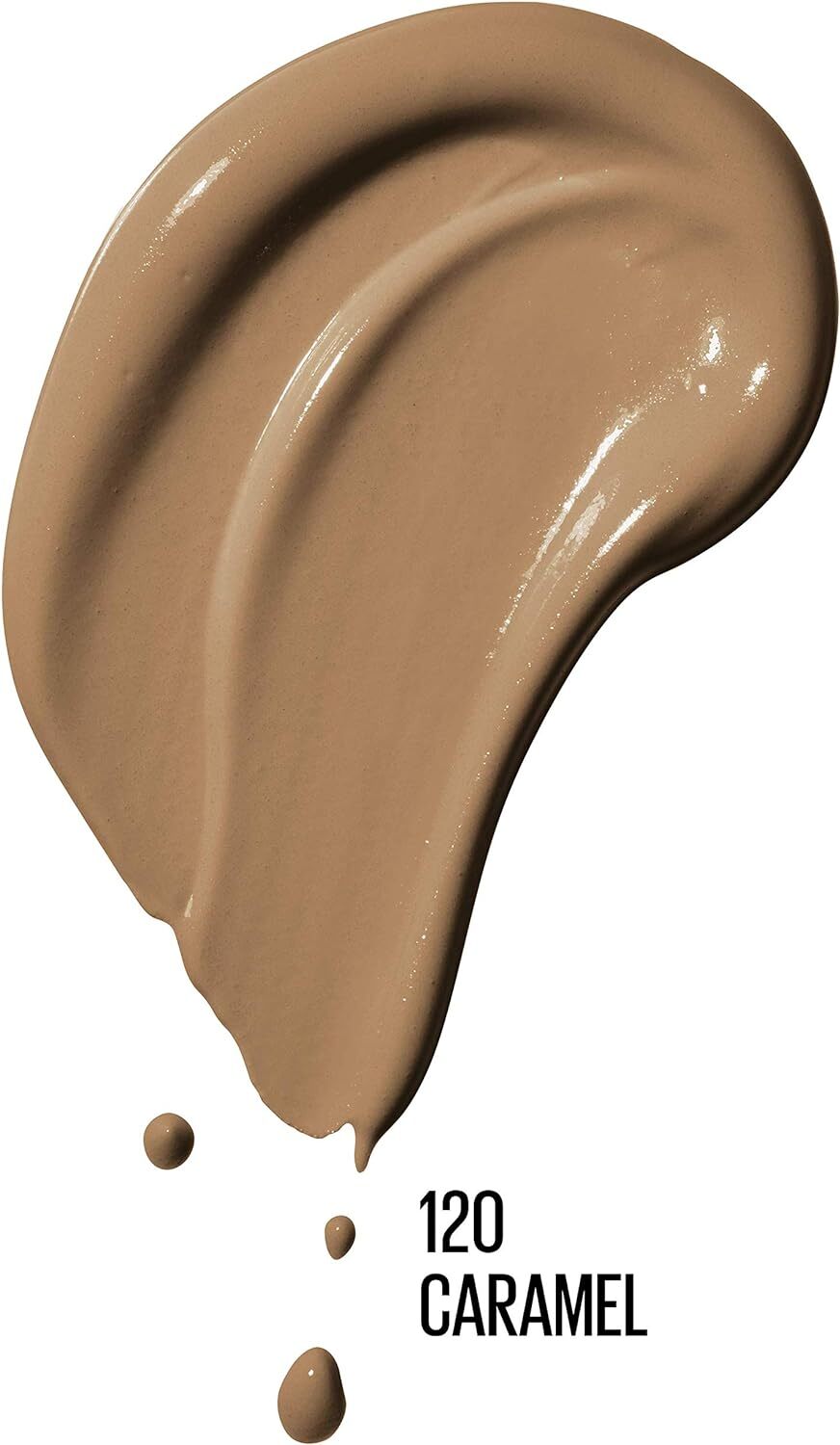Maybelline Dream Radiant Liquid Foundation Caramel 120 30ml Hydrating Medium Coverage