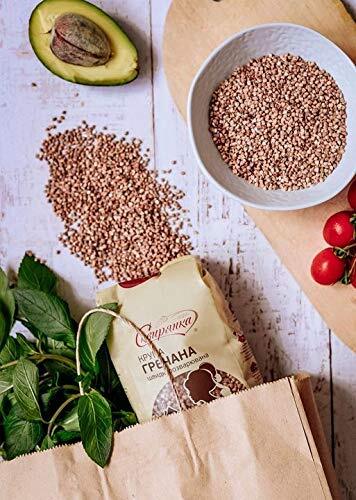 400g Sachets Ukrainian Buckwheat Groats Roasted Kasha GMO Free (4x100g) Grechka - SuperSaverAU - view 5