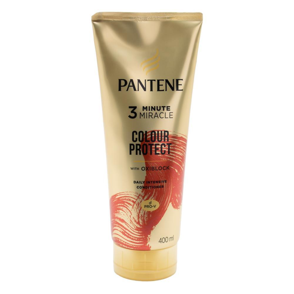 Pantene 3 Minute Miracle Colour Protect Conditioner 400ml with Oxiblock