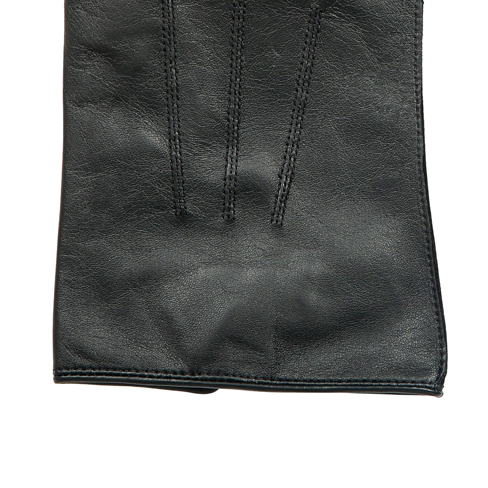 Dents Sandhurst Men's Three-Point Leather Gloves - Black 7.5