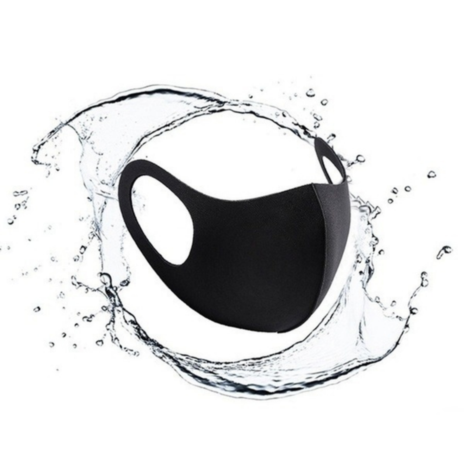 SUMMER Reusable Breathable Face Mask Mouth Mask Anti Dust Haze Protective in Black - SuperSaverAU - view 10