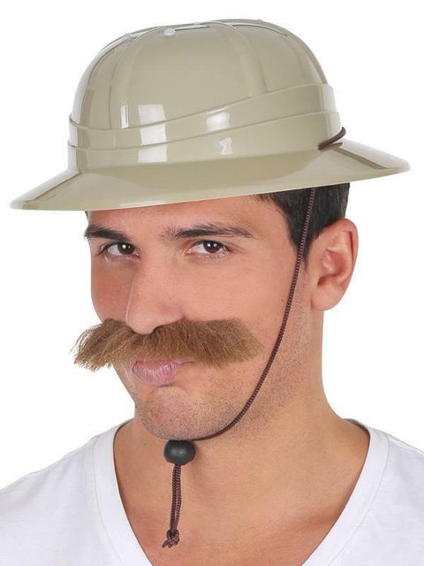 Premium Safari Pith Helmet with Adjustable Strap