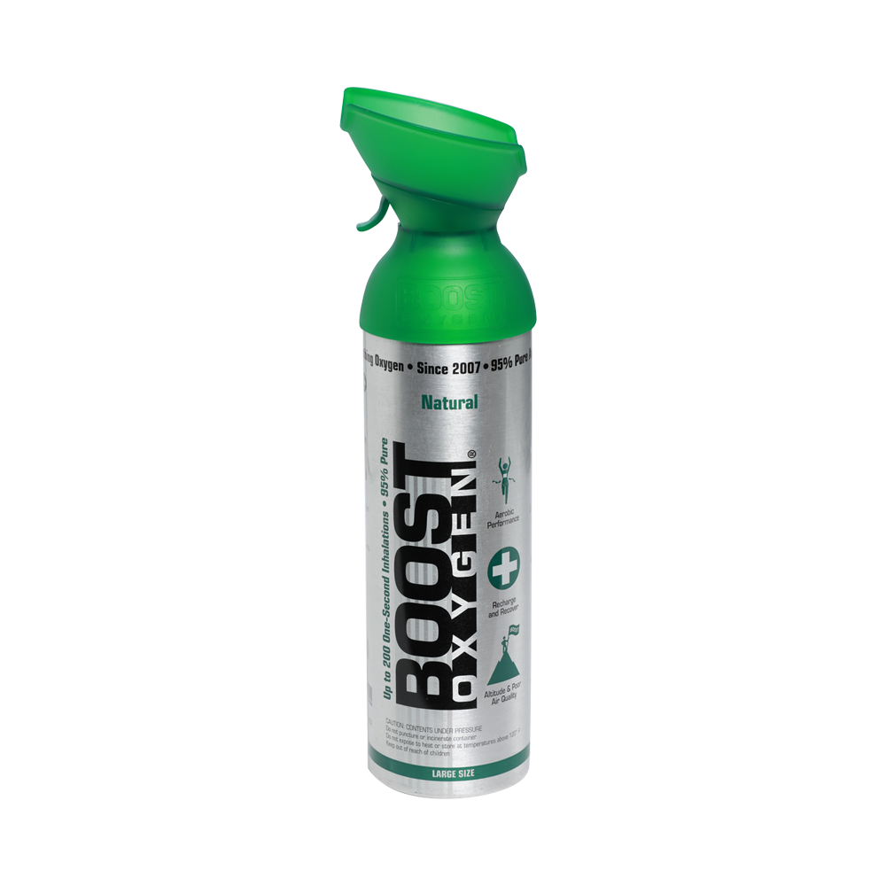 10 Litres of Boost Pure Oxygen in a Can Supplemental - 200 Breath (Large) - 1 Pack - SuperSaverAU - view 1