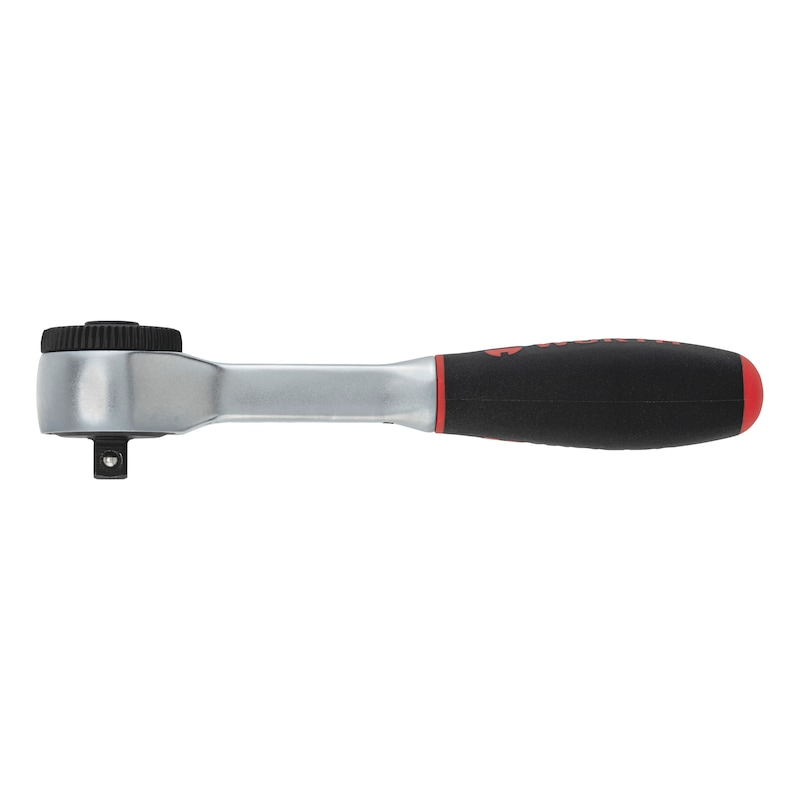 Wurth 1/4 Inch Reversible Ratchet Wrench – 360° Twist Handle 135mm