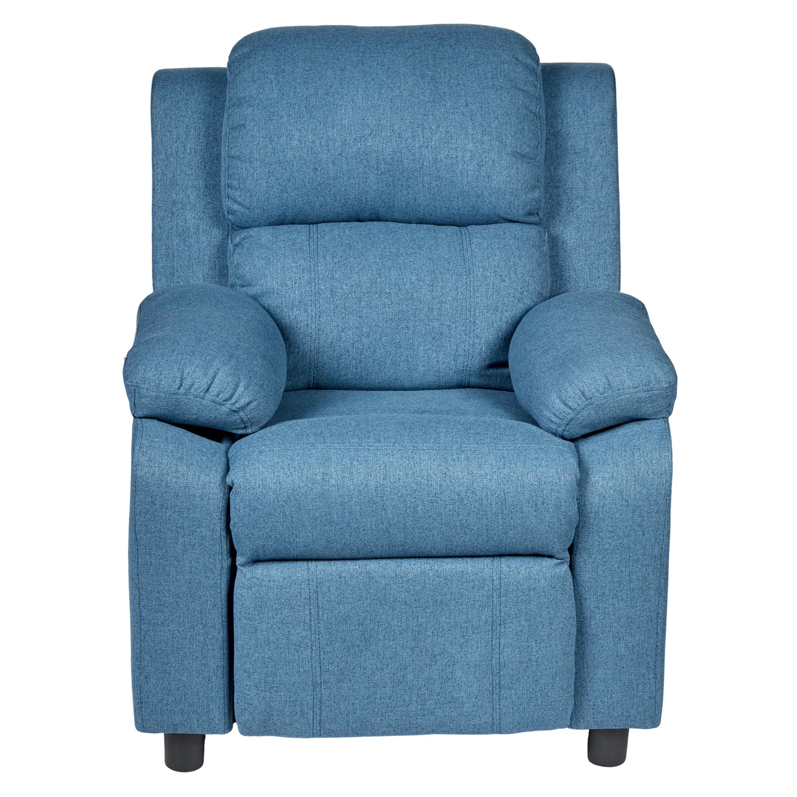 Premium Erika Navy Blue Adult Recliner Sofa Chair Lounge Armchair