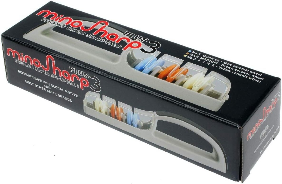 Premium MinoSharp Plus 3-Stage Ceramic Water Sharpener 550/GB