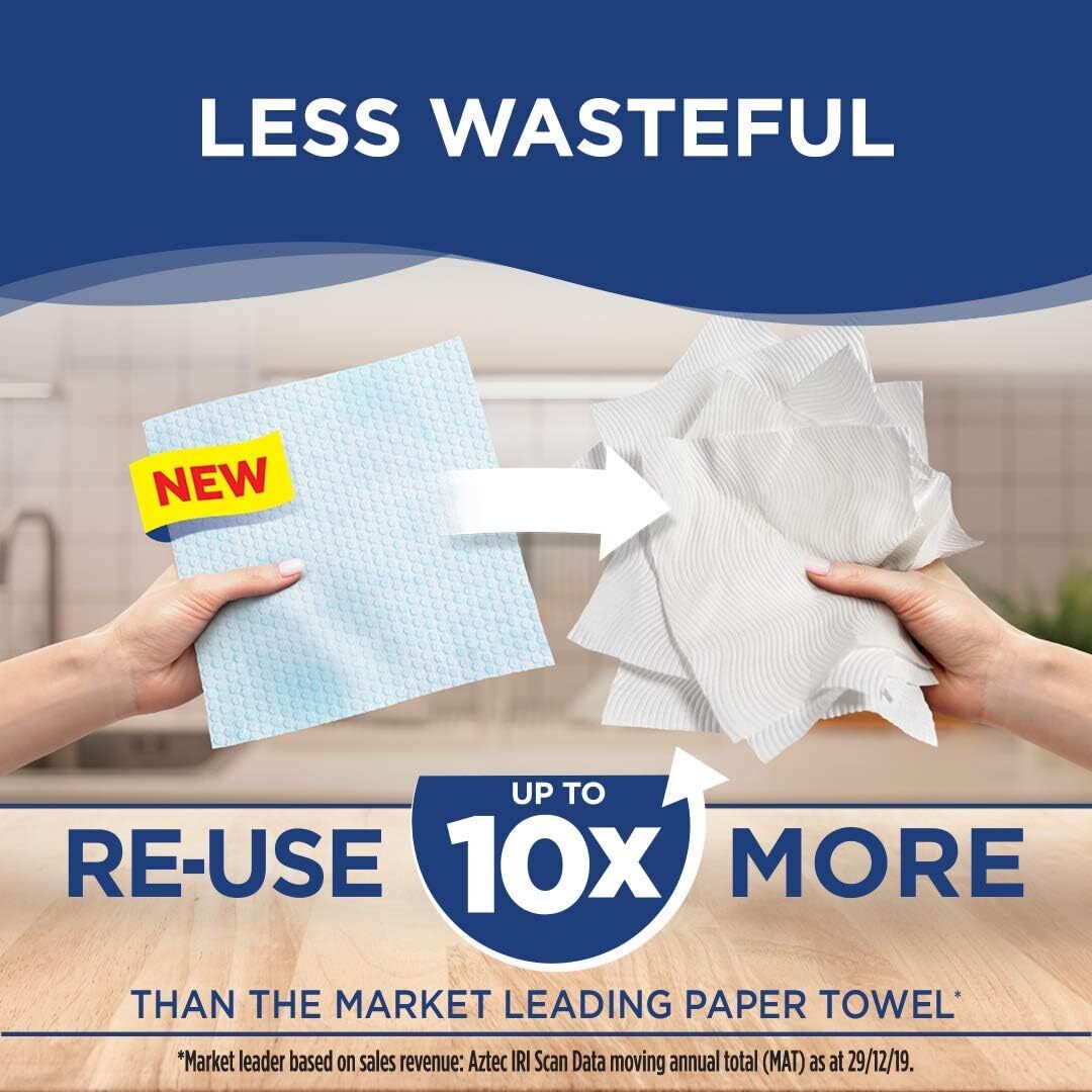 VIVA Rinse & Re-Use Paper Towel – 20 Sheets
