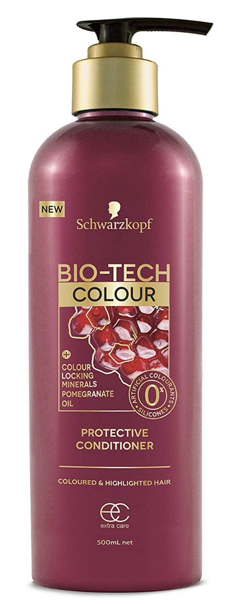 Schwarzkopf Bio-Tech Colour Conditioner 500ml with Liquid Keratin and Pomegranate Oil