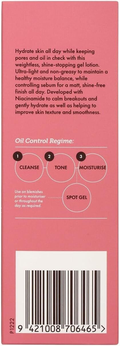 Essano Niacinamide Oil Control Face Moisturiser 75ml Matte Hydrating Skincare