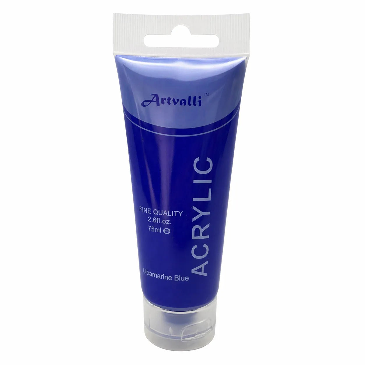Premium Water Based Acrylic Paint 75ml Tube - Ultramarine Blue