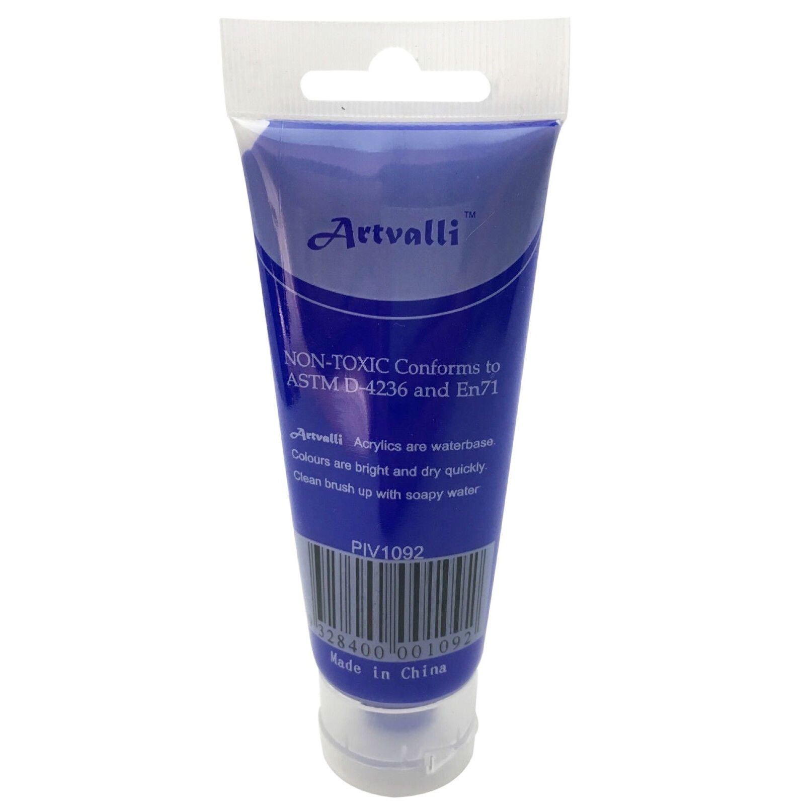 Premium Water Based Acrylic Paint 75ml Tube - Ultramarine Blue